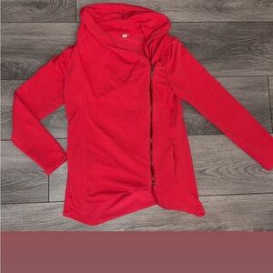 My Beloved Size Small Long Sleeved Yoga Jacket Full Zip Pink Lulu Dupe